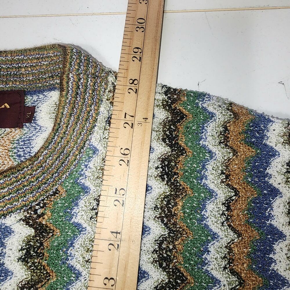 Vintage Tundra Canada Coogi Style Sweater Mens XL Textured Cosby grandpacore - Picture 5 of 6